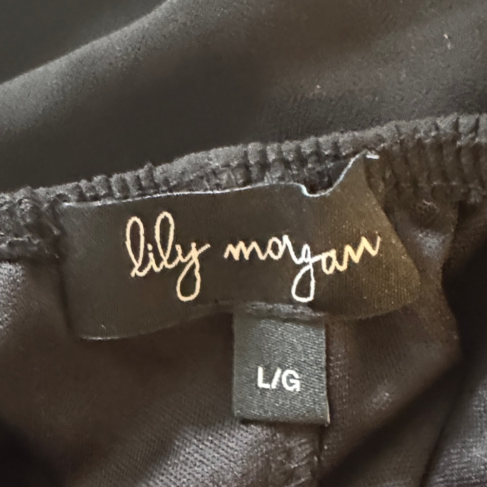 Lily Morgan Black Goddess Princess Flowy Maxi Halter Dress Size Large - Picture 10 of 11